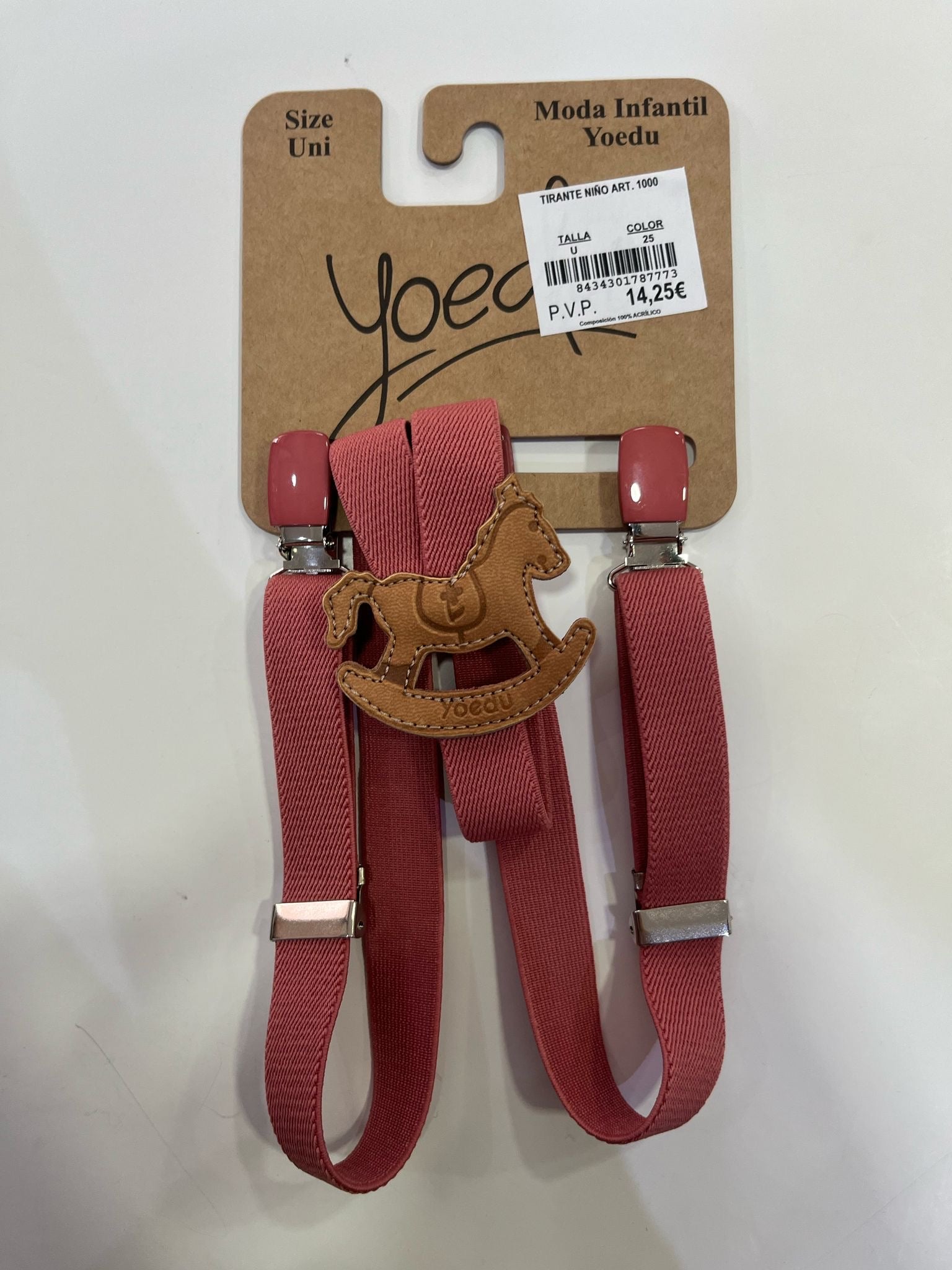 Tirante Yoedu Rosa empolvado